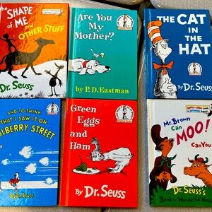 Dr Seuss hard cover book set